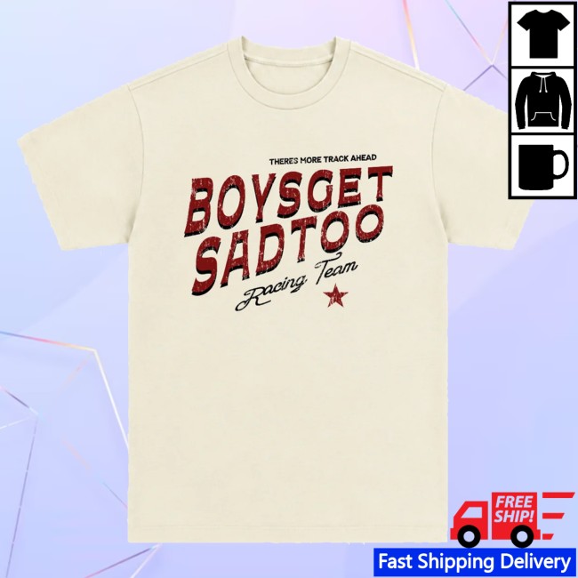 Boys Get Sad Too Merch Store Racing Team Tee Off White 2 Boys Get Sad Too Merch Store Racing Team Tee Off White
