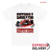 Boys Get Sad Too Store Merch Pit Stop Shirt White