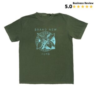 Brand New Store Merch Flower Skull Shirt