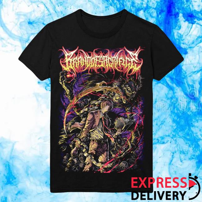Brand Of Sacrifice Merch Shop Death Note Black T-Shirt 2 Brand Of Sacrifice Merch Shop Death Note Black T-Shirt