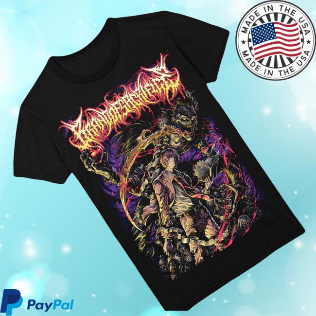 Brand Of Sacrifice Merch Shop Death Note Black T-Shirt 3 Brand Of Sacrifice Merch Shop Death Note Black T-Shirt