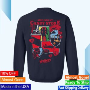Broadway World Shop Store Merch Heathers The Musical Candy Store Crewneck