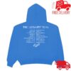 Bruno Mars Store Merch The Romantic Tour Blue Hoodie 1 Bruno Mars Store Merch The Romantic Tour Blue Hoodie