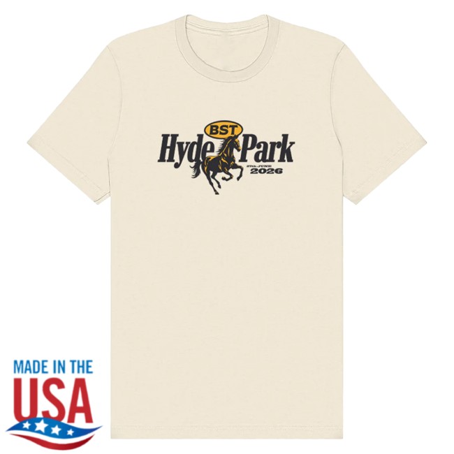 Bst Hyde Park Merch Store Bst Hyde Park 2026 Garth Brooks Event T-Shirt