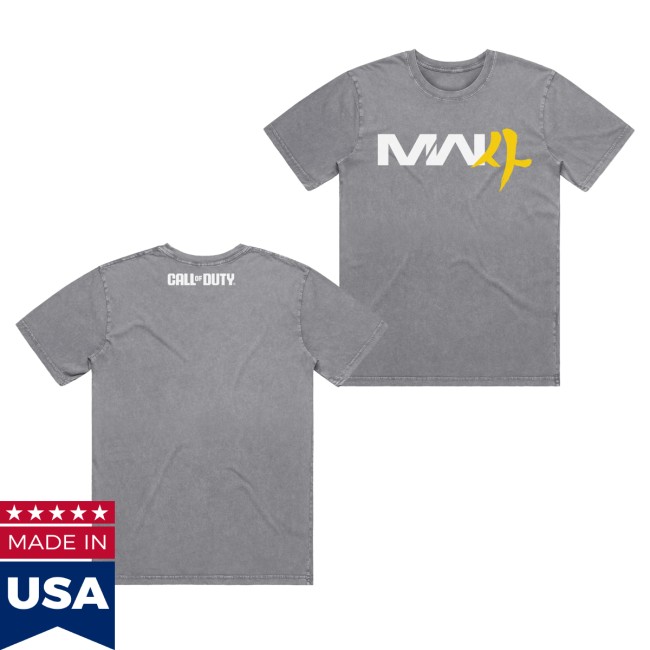 Call Of Duty Merch Store Call Of Duty Modern Warfare 4 Logo Grey T-Shirt 5 Call Of Duty Merch Store Call Of Duty Modern Warfare 4 Logo Grey T-Shirt