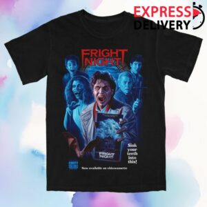 Cavitycolors Merch Store Fright Night Vhs Horror Ad T-Shirt Comfort Colors