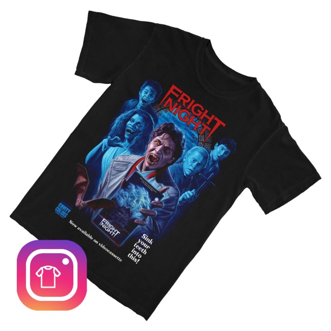 Cavitycolors Merch Store Fright Night Vhs Horror Ad T-Shirt Comfort Colors 3 Cavitycolors Merch Store Fright Night Vhs Horror Ad T-Shirt Comfort Colors