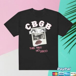 Cbgb Store Merch Eyes Lips Polaroid Shirt