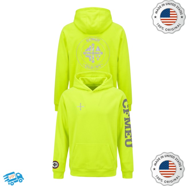 Cfmeu Store Merch Hi-Vis Neon Hoodie 5 Cfmeu Store Merch Hi-Vis Neon Hoodie