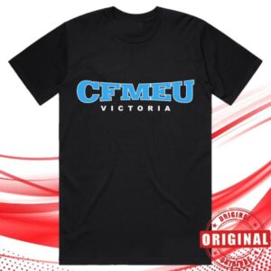 Cfmeu Store Merch Shop Blue Logo Tee