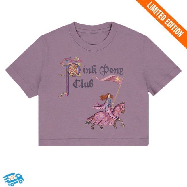 Chappell Roan Merch Store Pink Pony Club Cropped T-Shirt 2 Chappell Roan Merch Store Pink Pony Club Cropped T-Shirt