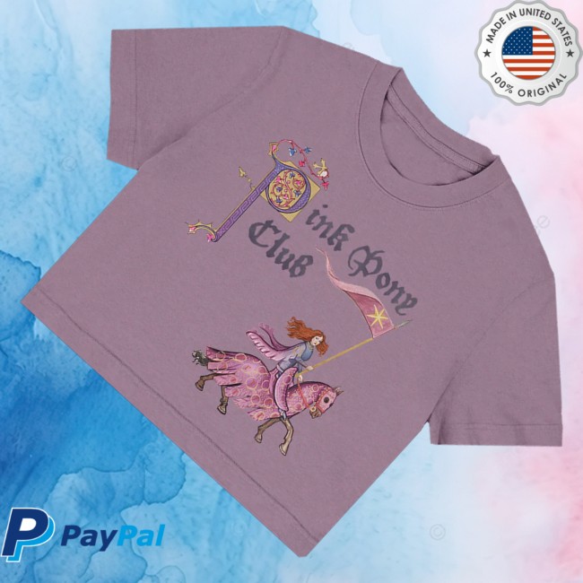 Chappell Roan Merch Store Pink Pony Club Cropped T-Shirt 3 Chappell Roan Merch Store Pink Pony Club Cropped T-Shirt