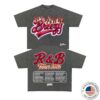 Chris Brown Store Merch Breezy R&B Tour Vintage Charcoal Tee
