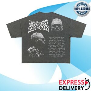 Chris Brown Store Merch Chris Brown R&B Tour Graphic Tee