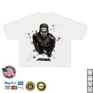 Chris Brown Store Merch Chris Brown R&B Tour Graphic White Tee