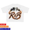 Chris Brown Store Merch Chris Brown R&B Tour Graphic White Tee