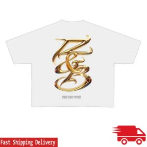 Chris Brown Store Merch Chris Brown R&B Tour White Tee
