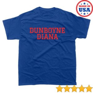 Cmat Merch Store Dunboyne Diana T-Shirt Blue