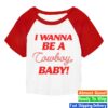 Cmat Store Merch Cowboy Raglan Baby Shirt (White-Red) 4 Cmat Store Merch Cowboy Raglan Baby Shirt (White-Red)