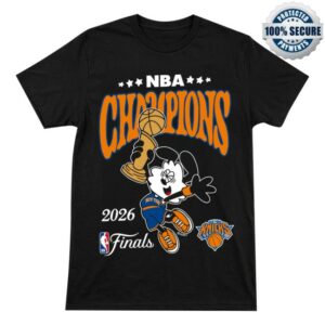 Complex Shop Merch The New York Knicks X Verdy 2026 Nba Championship Tee Black