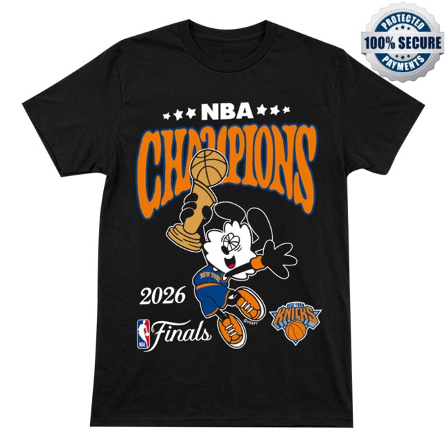 Complex Shop Merch The New York Knicks X Verdy 2026 Nba Championship Tee Black