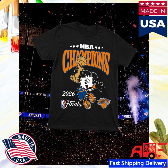 Complex Shop Merch The New York Knicks X Verdy 2026 Nba Championship Tee Black