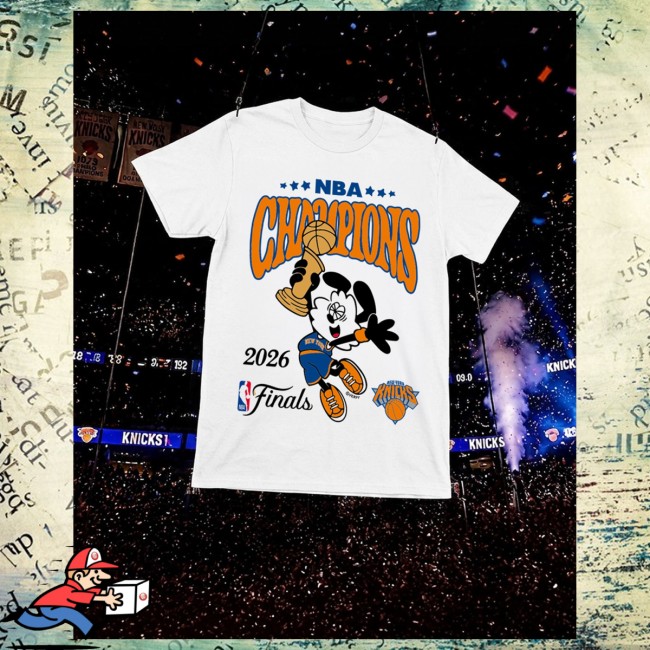 Complex Shop Merch The New York Knicks X Verdy 2026 Nba Championship Tee White