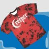 Creeper Cult Merch Logo Tie Dye Redblack Shirt