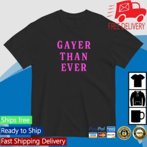 Crooked Media Merch Store Gayer Than Ever T-Shirt