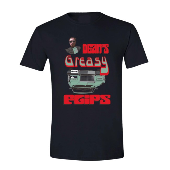 Cwmc Store Merch Dean's Greasy Flips Shirt 2 Cwmc Store Merch Dean's Greasy Flips Shirt