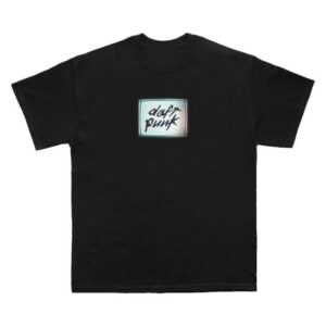 Daft Punk Merch Shop Human After All Black T-Shirt