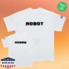 Daft Punk Merch Shop Human After All White Robot T-Shirt