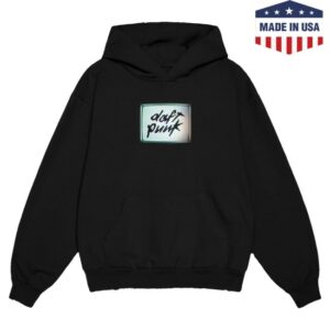 Daft Punk Merch Store Human After All Black Hoodie