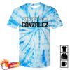 Danny Gonzalez Merch Store Danny Gonzalez Logo Blue Tie Dye Tee