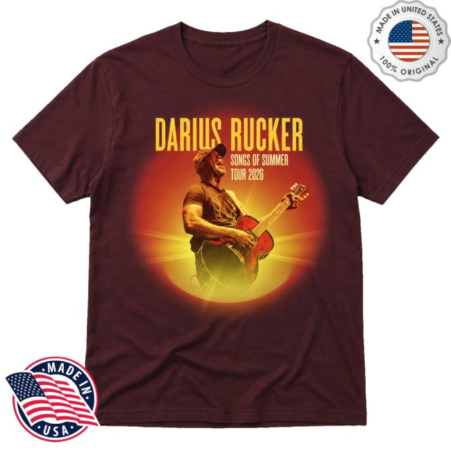 Darius Rucker Store Merch Songs Of Summer Tour Tee 3 Darius Rucker Store Merch Songs Of Summer Tour Tee
