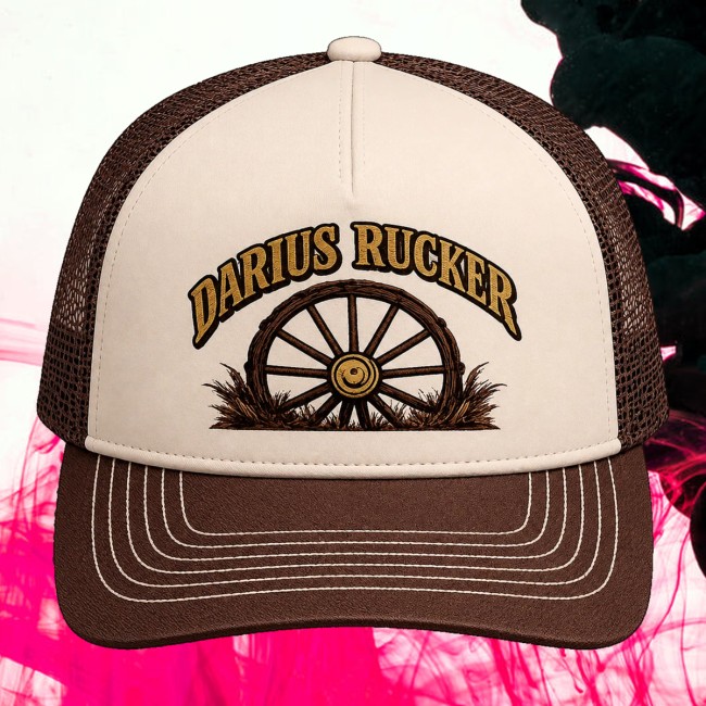 Darius Rucker Store Merch Wagon Wheel Trucker Hat 2 Darius Rucker Store Merch Wagon Wheel Trucker Hat