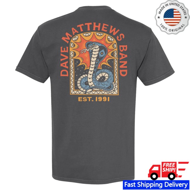 Dave Matthews Band Merch Store Cobra Tee 4 Dave Matthews Band Merch Store Cobra Tee