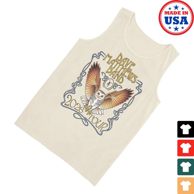 Dave Matthews Band Merch Store Dmb Owl Tank 3 Dave Matthews Band Merch Store Dmb Owl Tank