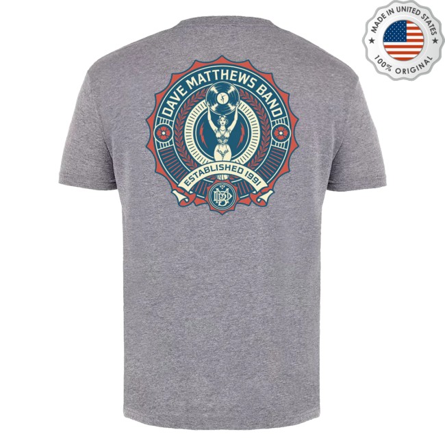 Dave Matthews Band Merch Store Sportiqe Record Tee 4 Dave Matthews Band Merch Store Sportiqe Record Tee