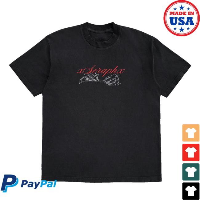 Daze Style Merch Shop Xseraphx Handwriting Shirt 3 Daze Style Merch Shop Xseraphx Handwriting Shirt