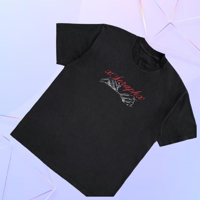 Daze Style Merch Shop Xseraphx Handwriting Shirt 4 Daze Style Merch Shop Xseraphx Handwriting Shirt