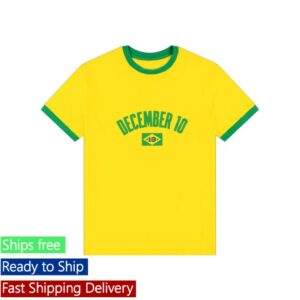 December 10 Store Merch December 10 Brazil Ringer Shirt