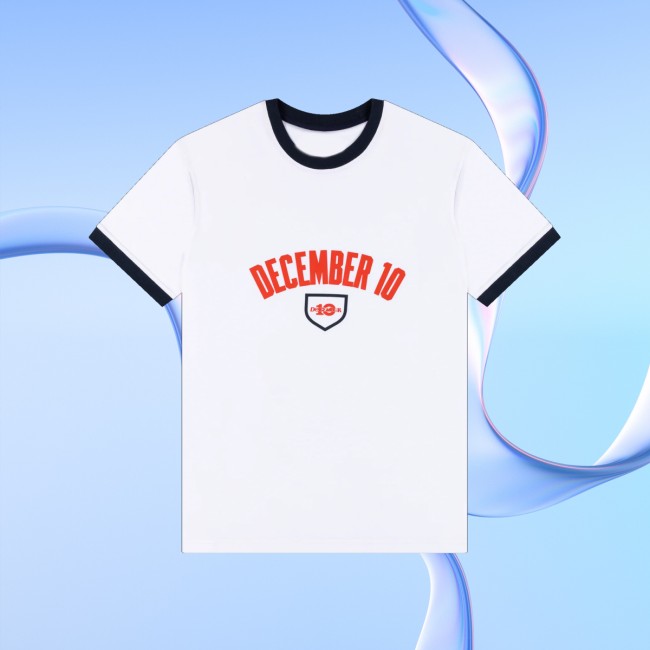 December 10 Store Merch December 10 England Ringer Shirt