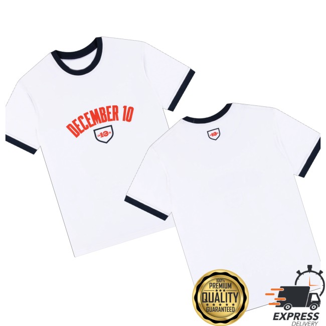 December 10 Store Merch December 10 England Ringer Shirt