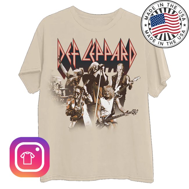 Def Leppard Store Merch Live In 2026 Natural T-Shirt 3 Def Leppard Store Merch Live In 2026 Natural T-Shirt