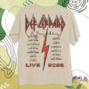 Def Leppard Store Merch Live In 2026 Natural T-Shirt 1 Def Leppard Store Merch Live In 2026 Natural T-Shirt