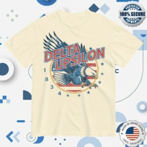 Delta Upsilon Merch Store Drop 027 Du Stars And Stripes T-Shirt