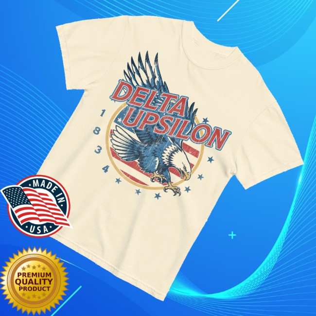 Delta Upsilon Merch Store Drop 027 Du Stars And Stripes T-Shirt