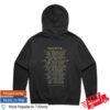Dermot Kennedy Store Merch Weight Woods Faded Black Pullover Hoodie