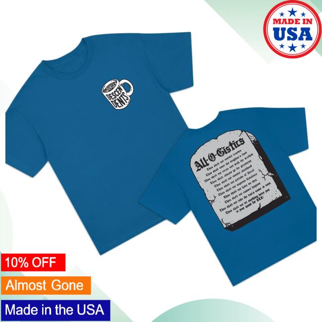 Descendents Store Merch All-O-Gistics Shirt